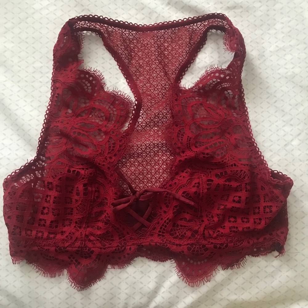 VS Dream Angels Red Bralette
